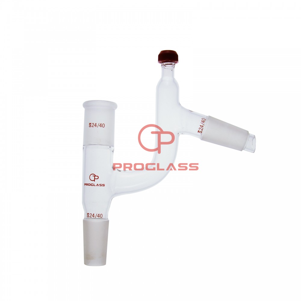 Adapter,Distillation Claisen adapter four way with Thermometer adapter